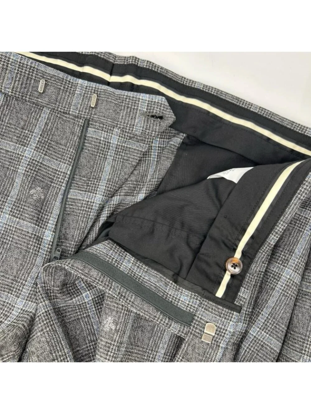 Gucci Gray Bee Check Suit Set 54